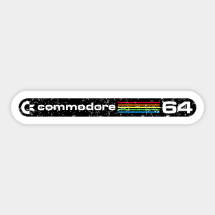 Commodore 64 Retro Sticker